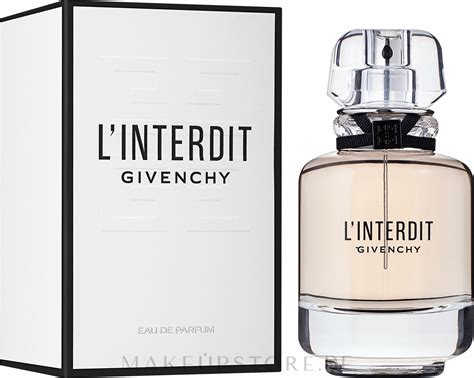 interdit givenchy acqua e sapone|givenchy eau de parfum.